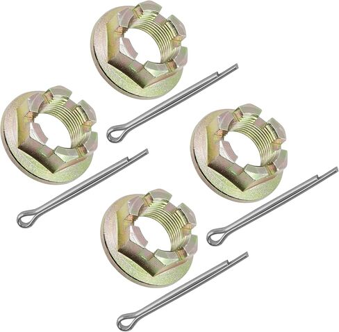 Caltric Front and Rear Wheel Castle Nut Compatible with Arctic Cat Prowler XTX 700 / XT 700 2008-2014 4x in Kuwait