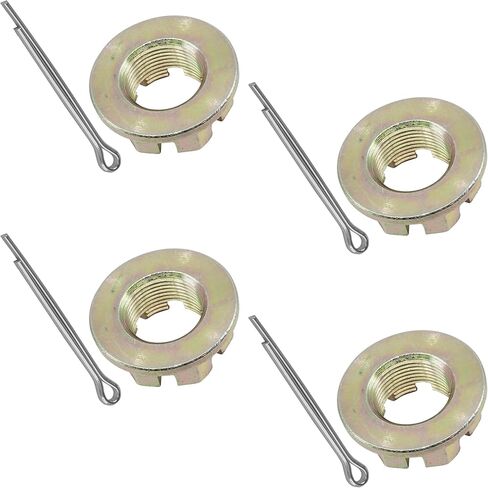 Caltric Front and Rear Wheel Castle Nut Compatible with Arctic Cat Prowler XTX 700 / XT 700 2008-2014 4x in Kuwait