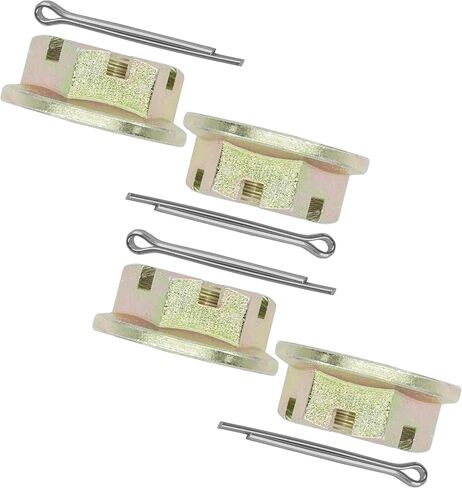 Caltric Front and Rear Wheel Castle Nut Compatible with Arctic Cat Prowler XTX 700 / XT 700 2008-2014 4x in Kuwait