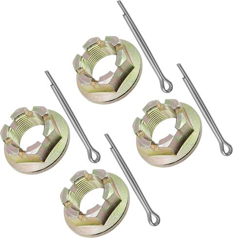Caltric Front and Rear Wheel Castle Nut Compatible with Arctic Cat Prowler XTX 700 / XT 700 2008-2014 4x in Kuwait