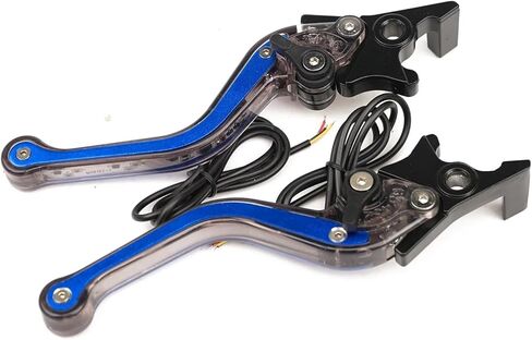 Motorcycle Disc Brake Clutch Lever Hydraulic Adiustable Handles LED Universal for Scooters Bike for Yamaha for MT07 for MT09 for Jog for GY6 125 in Kuwait