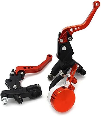 Universal Motorcycle Brake Clutch Lever Installation Diameter 22mm Motorcycle Clutch Brake Lever Suitable for Honda CB400F CB400SF CB400 CB500 CB500S CB600F CB750 CB750F CB900F CB1100SF (Orange) in Kuwait