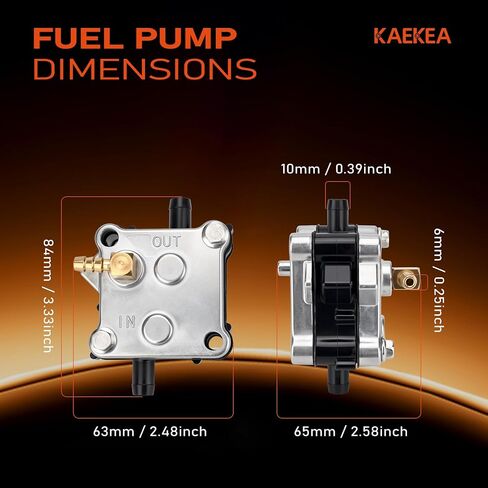 14360A78 مضخة الوقود للزئبق خارجي 2 السكتة الدماغية 30HP 40HP 45HP 50HP 55HP 60HP 65HP 75HP 80HP 90HP 100HP 115HP 125HP 150HP 175HP استبدال 14360A71 14360A43 14360A41 14360A50 14360A73 in Kuwait