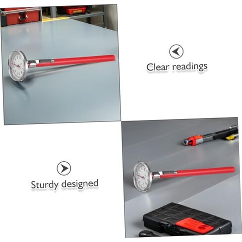 3pcs Car Air Conditioner Mechanical Thermometer Set for Vehicle Interior with Accurate Temperature Gauge and Vent Mount Suitable for Automotive Ac Testing in Saudi Arabia
