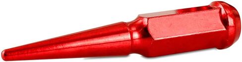 Mishimoto Spiked Lug Nuts, M14x1.5, 32-PC Set, Red in Kuwait