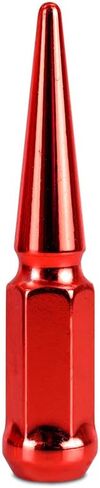 Mishimoto Spiked Lug Nuts, M14x1.5, 32-PC Set, Red in Kuwait