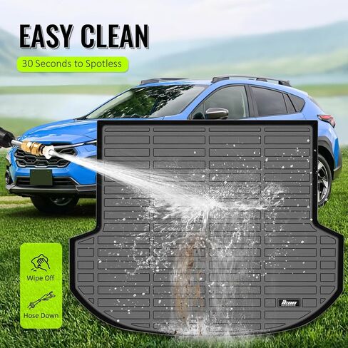 TPE Trunk Cargo Mats Compatible with 2021-2023 Hyundai Santa Fe 2021-2023 Santa Fe Hybrid 2022-2023 Santa Fe Plug-in Hybrid, Black 3D Molded,Interior Trunk Carpet Liner Protector, 1PC in Saudi Arabia