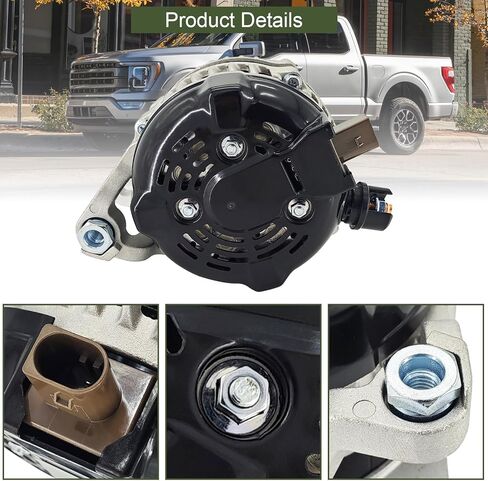 ML3Z-10346-A Alternator 150A Compatible With Ford F150 2.7L 3.3L 3.5L 2021-2023, ML3Z10346A, ML3T10300AB in Saudi Arabia