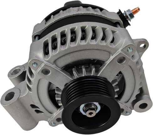 Alternator With 3 Pack Bolts Fit for Jaguar F-Pace F-Type XE XF XJ XJR XK XKR, Fit for Land Rover LR4 Range Rover, 3.0L 5.0L, Replace LR011231 LR023421 LR065246 in Kuwait