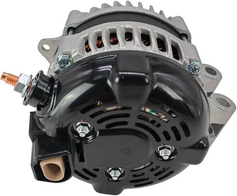 Alternator With 3 Pack Bolts Fit for Jaguar F-Pace F-Type XE XF XJ XJR XK XKR, Fit for Land Rover LR4 Range Rover, 3.0L 5.0L, Replace LR011231 LR023421 LR065246 in Kuwait
