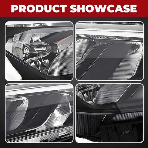 Nakkaa Driver Side Headlight Assembly Compatible with Sentra S/SV 2024-2025 Headlamp 260606LY0A (Left) in Kuwait