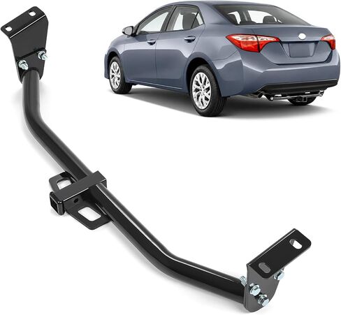HECASA Class 1 Trailer Hitch Compatible with 2003-2019 Toyota Corolla Towing Hitch 1-1/4" Hitch Receiver Powder Coated in Kuwait