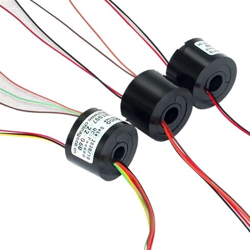 1PCS Slipring Slipring Conductive Slip Ring Through Hole 2-way/4-way/6way / 2A Hole 7mm(Hole7mm 2wire2A) in Kuwait