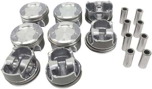 8x مجموعة حلقات المكبس 4.6T 4.7T A2780302317 متوافقة مع M278 X166 W221 W222 GL500 S500 GLS500 E500 ML500 in Kuwait