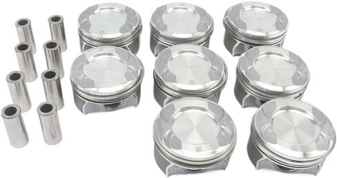 8x مجموعة حلقات المكبس 4.6T 4.7T A2780302317 متوافقة مع M278 X166 W221 W222 GL500 S500 GLS500 E500 ML500 in Kuwait