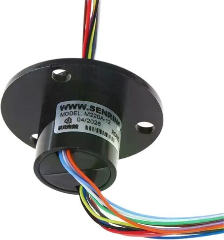 1pcs 6/12 Channel Micro Rotate Slip Ring 2A Diameter 12.5mm 22mm For RC Excavator Model DIY Electric Collector Rings(A3) in Saudi Arabia