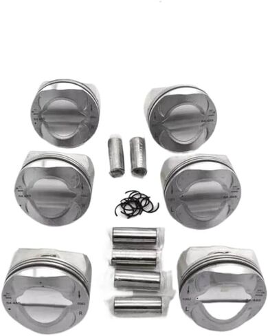 Piston Rings Set STD 84.5mm Compatible With A6 A8 3.2 FSI 2006 2007 2008 2009 BKH BPK in Kuwait
