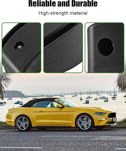 موسع وسادة دواسة القابض مناسب لسيارة Ford Mustang 1994-2023، مجموعة دواسة السيارة مع مفتاح ربط، بلاستيك in Kuwait