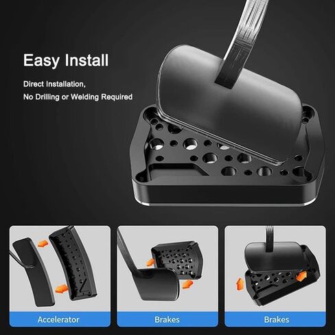 Auto Accelerator Pedal Cover Fits for Dodge Fits for Durango 2011-2017 2018 2019 2020 2021 2022 Aluminum Alloy Auto Parts Pads Car Gas Brake Pedal Cover in Kuwait