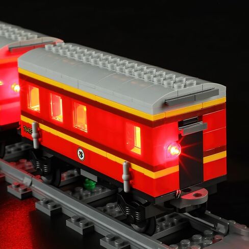 مجموعة إضاءة LED من BRIKSMAX لمجموعة قطارات LEGO-76423 Hogwarts Express مع محطة Hogsmeade - متوافقة مع نموذج مكعبات بناء Lego Harry Potter - لا تتضمن مجموعة Lego in Kuwait