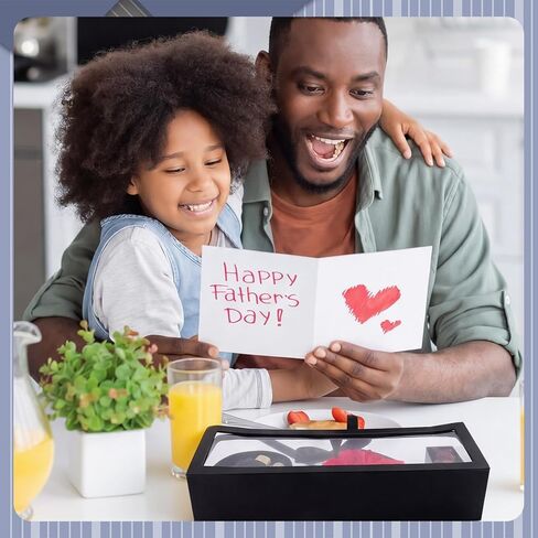 Vertintong 2 Sets Father Day Gifts Box Dad Fillable Flower Gift Boxes I Love U Cardboard Letter Shaped Fillable Packaging Box with 24 Pcs Gold Butterfly Decoration for Father's Day Birthday in Kuwait