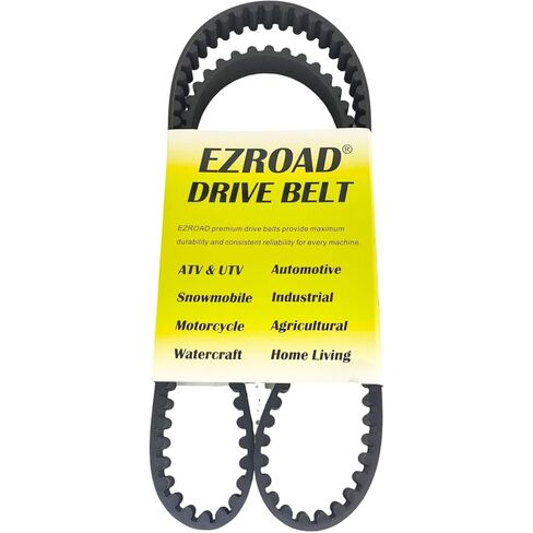 EZROAD Clutch Rear Drive Belt 40046-07 Compatible with Harley-Davidson Dyna FLD FXDF FXDFSE FXDFSE2 Fat Bob Switchback, FXD FXDC Super Glide, FXDB 103 Street Bob, FXDL FXDLS FXDSE FXDWG Low Rider Wide in Kuwait