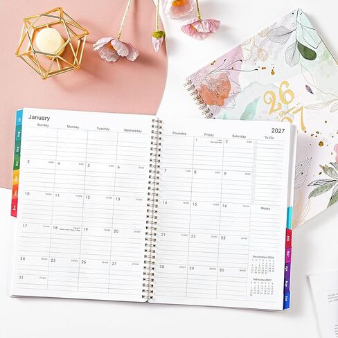 2024-2027 Pocket Planner - Pocket Planner (36-Month) with 60 Notes Pages, July. 2024 - June. 2026, 6.6" x 3.9", 3 Year Monthly Planner with Contacts, Pen Holder, Back Pocket with Thick Paper - Green in Saudi Arabia
