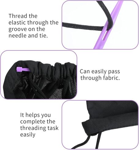 5 Piece that Purple Thang Sewing Tool Set, Sewing Stiletto Tool with Storage Pouch, Precision Sewing Accessories for Quilting Crafting in Saudi Arabia