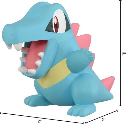 Takara Tomy Pokemon Moncolle Totodile Figure in Kuwait