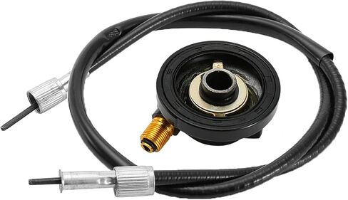 12mm Speedometer Drive Gear, Odometer Drive Gear Kit with Cable, Replacement Parts for GY6 50 150 Scooters in Kuwait