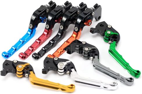 KaftKO Motorcycle Clutch Brake Lever,for Yamaha XVS 250 XVS 125 Drag Star XV 250 V-Star XVS 250 Motorcycle Accessories Adjustable Folding Brake Clutch Lever in Saudi Arabia