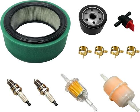 طقم فلتر Tune-Up 230015 مناسب لميلر بوبكات 225 250 260 محرك الغاز تريل بليزر 302 325 محرك يحركه لحام زيت الهواء فلتر الوقود شرارة صيانة ما قبل التنظيف، استبدال 067007 066698 in Kuwait