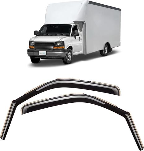 CLIM ART in-Channel Incredibly Durable Rain Guards for Dodge Durango 2011-2026, Original Window Deflectors, Vent Window Visors, Vent Deflector, 4 pcs. - 611281 in Kuwait