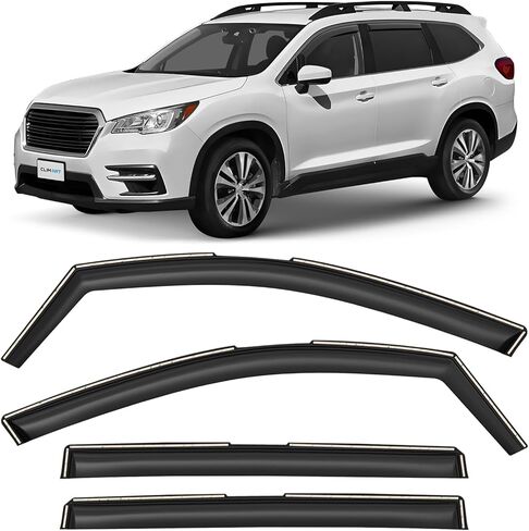 CLIM ART in-Channel Incredibly Durable Rain Guards for Dodge Durango 2011-2026, Original Window Deflectors, Vent Window Visors, Vent Deflector, 4 pcs. - 611281 in Kuwait