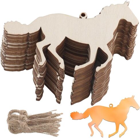30 Pack 4 Inch Unfinished Wood Mouse Head Cutouts, Wooden Mouse Head Hanging Ornaments, DIY Craft Gift Tags for Home Party Decoration Art Crafts in Saudi Arabia