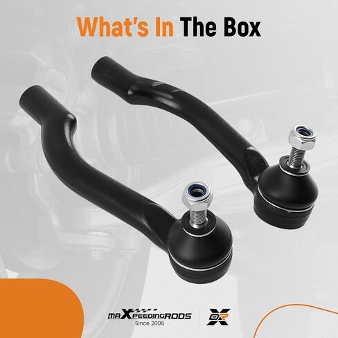 Maxpeedingrods 2 قطعة نهاية قضيب ربط خارجي أمامي لنيسان روج 2008-2013 نيسان روج سيليكت 2014-2015، ES800582 ES800583 نهاية قضيب ربط التوجيه in Kuwait