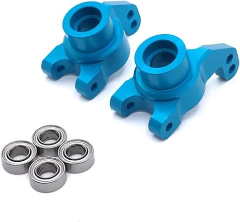 RC Car Parts Compatible with LC for Racing for WLtoys 144010 144001 144002 124017 124016 124018 124019 1/14 RC Car Parts Metal Upgrade Bearing Rear Cup(Red) in Saudi Arabia