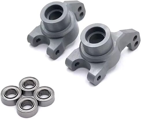 RC Car Parts Compatible with LC for Racing for WLtoys 144010 144001 144002 124017 124016 124018 124019 1/14 RC Car Parts Metal Upgrade Bearing Rear Cup(Red) in Saudi Arabia