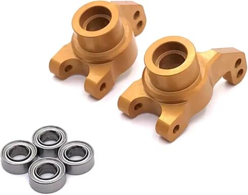 RC Car Parts Compatible with LC for Racing for WLtoys 144010 144001 144002 124017 124016 124018 124019 1/14 RC Car Parts Metal Upgrade Bearing Rear Cup(Red) in Saudi Arabia