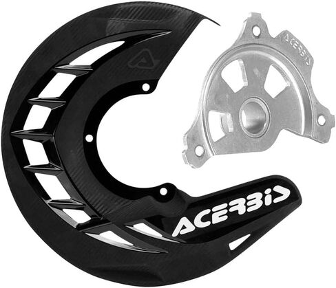 غطاء القرص الأمامي Acerbis X-Brake مع مجموعة التثبيت أسود متوافق مع KTM 250XC/300XC/250SX-F/450SX-F 2015-2026/300XC-W/350EXC/500EXC 2016-2026 - 2403110059/2250240001 in Kuwait