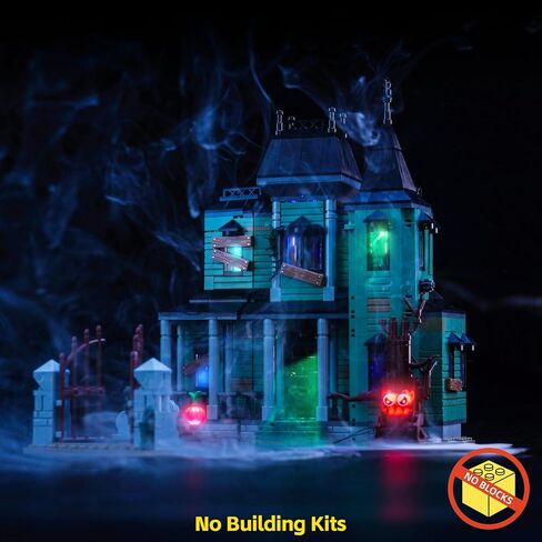 BrickBling LED Light Only, Compatible with Lego Creator 3 in 1 Haunted Mansion, Creative Lighting Compatible with Lego 31167-Excluding Model (Classic Version Light) in Kuwait