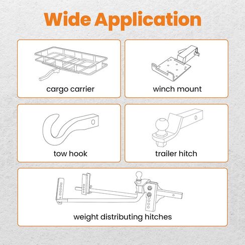 maXpeedingrods 2 Inch Front Receiver Hitch, Front Mount Trailer Hitch for 2007-2018 Jeep Wrangler JK, Excluding Hard Rock and 75th Anniversary bumpers, 3500 LBS in Kuwait