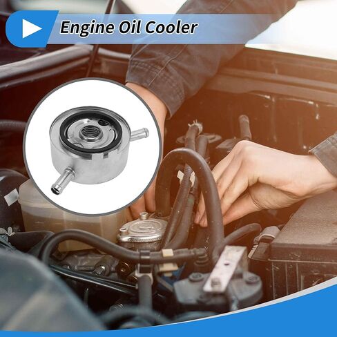 مبرد زيت المحرك لنيسان باثفندر 4.0L 2008-2012 مبرد زيت ناقل الحركة Trans Cooler No.21305EA21B/21305EA22B الفولاذ المقاوم للصدأ 1 قطعة سيارة in Kuwait