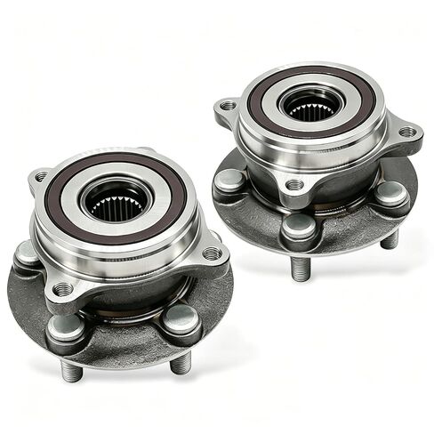 513287 Pair Front Wheel Hub Bearings Assembly Compatible with 2011-2017 CT200h 2010-2015 Prius 2012-2015 Prius Plug-in in Saudi Arabia