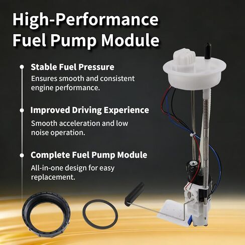 Electric Fuel Pump Assembly Compatible with 2017-2020 Ranger 500 2014-2021 Ranger 570 2014 Ranger 800 Replaces 2204945 2208613 in Saudi Arabia