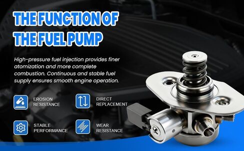 مضخة الوقود عالية الضغط مضخة الوقود الميكانيكية متوافقة مع Ford Escape/Fiesta/Fusion/Transit Connect L4-1.6L #13517584461 in Kuwait