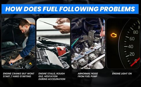 مضخة الوقود عالية الضغط مضخة الوقود الميكانيكية متوافقة مع Ford Escape/Fiesta/Fusion/Transit Connect L4-1.6L #13517584461 in Kuwait