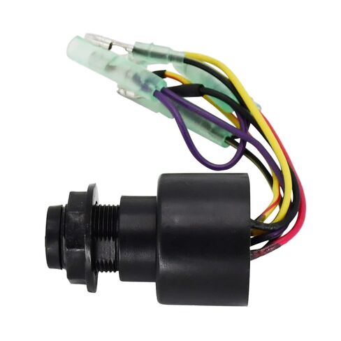 مفتاح إشعال القارب متوافق مع صندوق التحكم في المحرك الخارجي Mercury Mariner لـ Mercury 87-17009A2 87-17009A5 مفتاح الإشعال الخارجي للقارب مع مفتاحين، 3 أوضاع 6 موصلات أسلاك in Kuwait