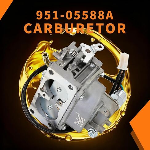 951-05588A مجموعة المكربن لمحرك MTD Cub Cadet Troy-Bilt 679cc 8Q78XUC 8Q78XUB 8Q78XUA 8Q78XU 8Q78HUC 4Q78HU جرار العشب 951-05588 651-05588A 651-05588 951-05588ب in Kuwait
