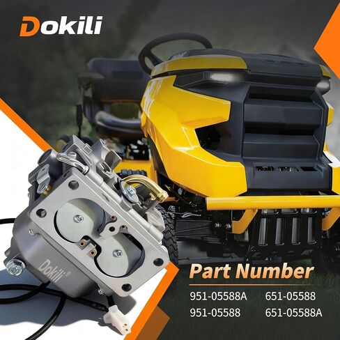 951-05588A مجموعة المكربن لمحرك MTD Cub Cadet Troy-Bilt 679cc 8Q78XUC 8Q78XUB 8Q78XUA 8Q78XU 8Q78HUC 4Q78HU جرار العشب 951-05588 651-05588A 651-05588 951-05588ب in Kuwait